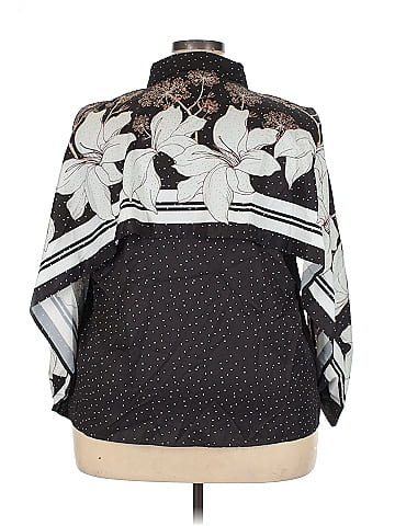 Shein Curve Long Sleeve Blouse (view 2)
