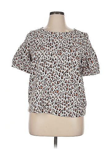 Current Air Short Sleeve Blouse (view 1)
