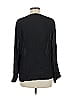 Zara 100% Viscose Black Long Sleeve Blouse Size M - photo 2