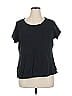 Isaac Mizrahi LIVE! 100% Cotton Black Short Sleeve T-Shirt Size 2X (estimated) - photo 1
