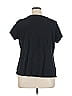 Isaac Mizrahi LIVE! 100% Cotton Black Short Sleeve T-Shirt Size 2X (estimated) - photo 2