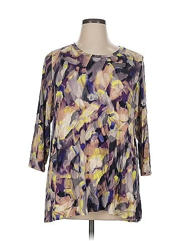 LOGO by Lori Goldstein 3/4 Sleeve T-Shirt (view 1)