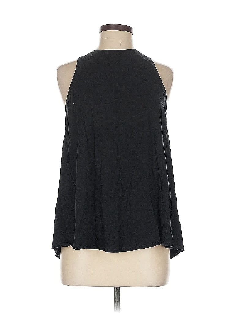 Click to view more detailed imagery on our partner's website Pre-owned Lululemon Athletica Tank Top Black Halter Neckline Tops
