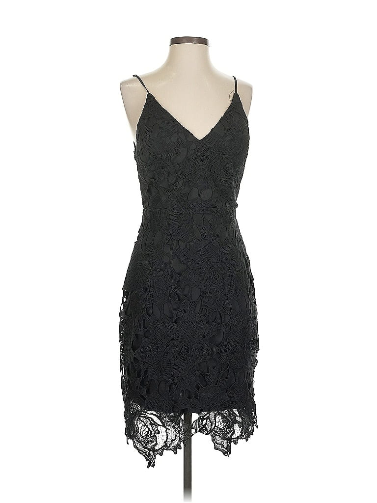 Click to view more detailed imagery on our partner's website Pre-owned Lush Cocktail Dress In Black
