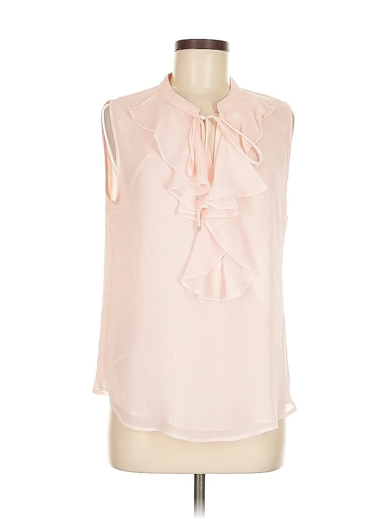 Pre-owned Tommy Hilfiger Sleeveless Blouse In Pink