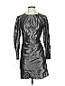 Maje Metallic Silver Cocktail Dress Size EU (FR) 36 / US 4 - photo 1