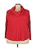 Terra & Sky Red Turtleneck Sweater Size 3X - photo 1