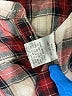 Easel 100% Cotton Red 3/4 Sleeve Blouse Size L - photo 8