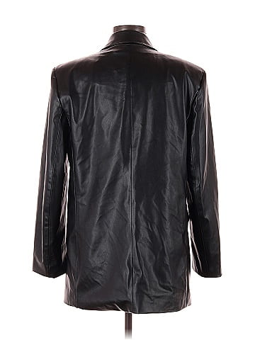 Zara Faux Leather Jacket (view 2)