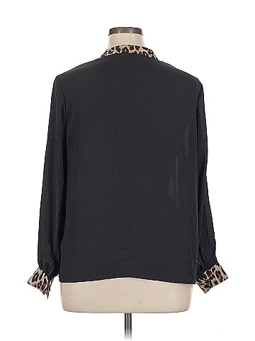 Shein Curve Long Sleeve Blouse (view 2)
