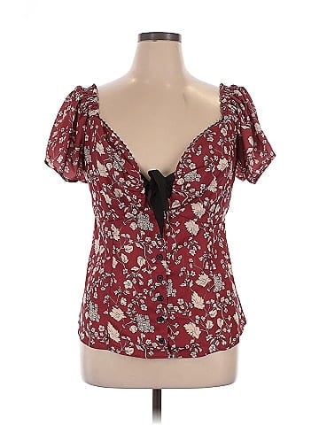 Unique Vintage Short Sleeve Blouse (view 1)