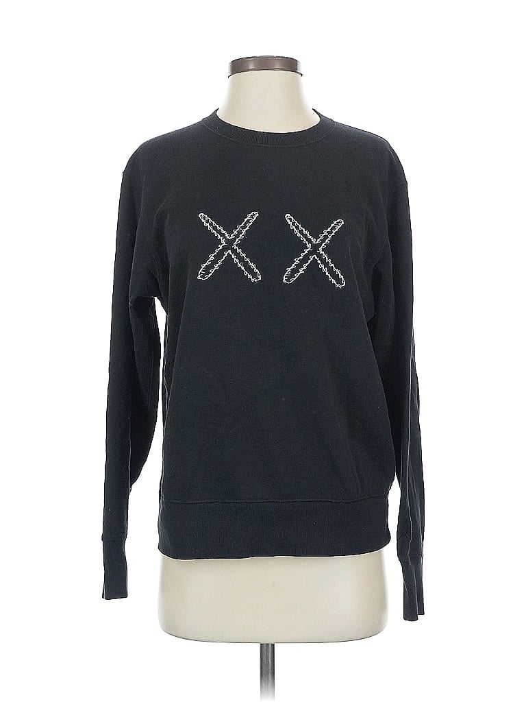 UT for Uniqlo 100% Cotton Graphic Black Sweatshirt Size S - photo 1