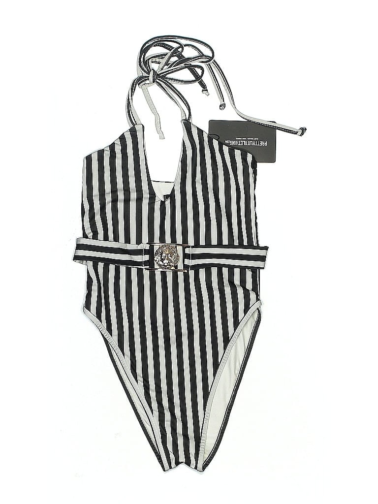 Prettylittlething One Piece Swimsuit In Black