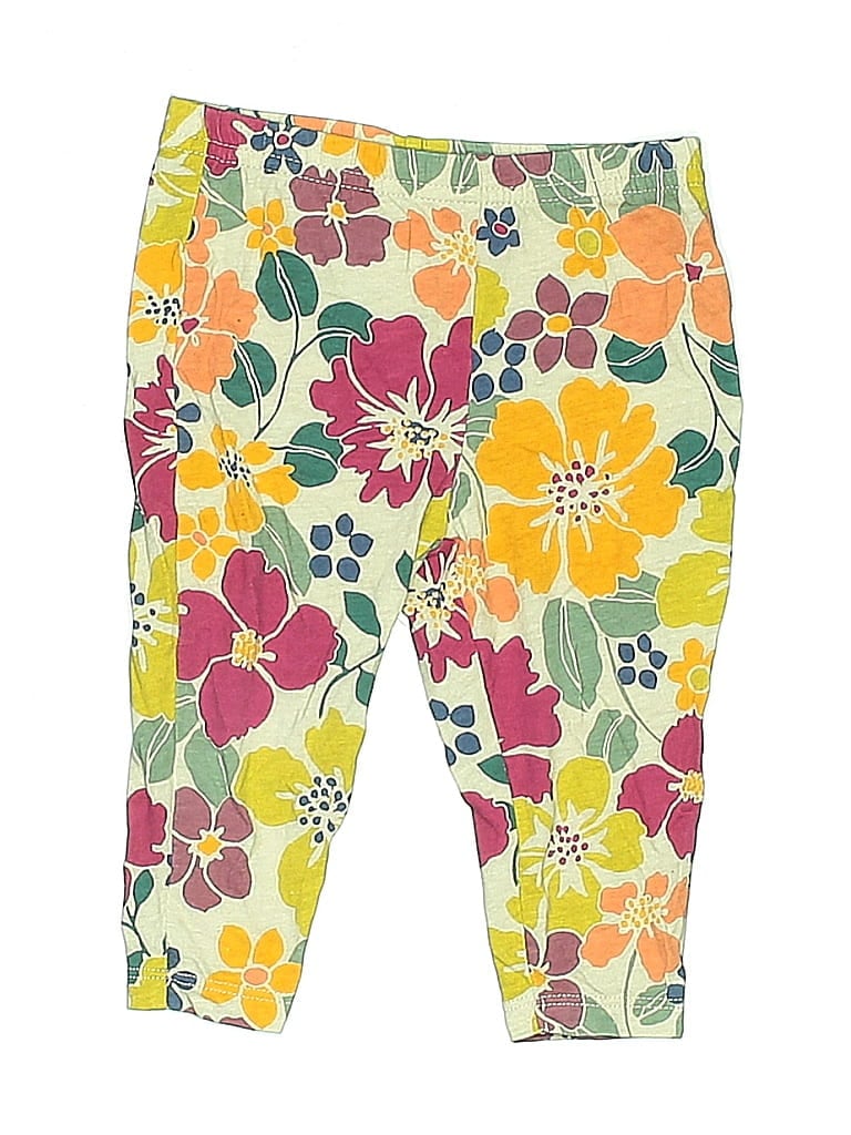 Pre-owned Carter's Babies' Leggings In Yellow