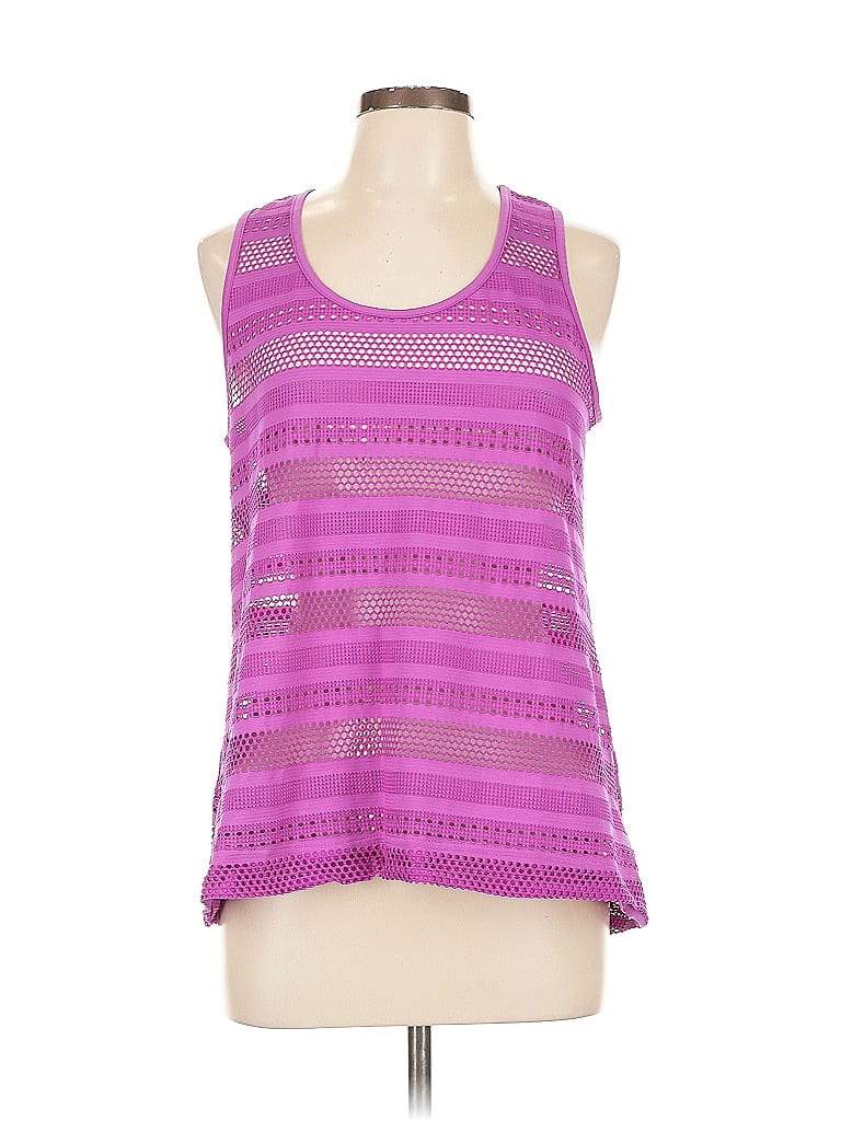 Click to view more detailed imagery on our partner's website Pre-owned Free Society Sleeveless Top Purple Halter Neckline Tops