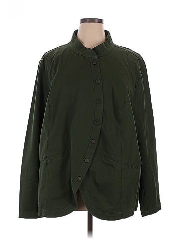Universal Standard Long Sleeve Button-Down Shirt (view 1)