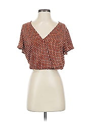 Veronica M. Short Sleeve Blouse