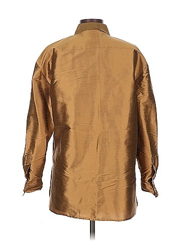 Sunny Leigh 3/4 Sleeve Silk Top (view 2)