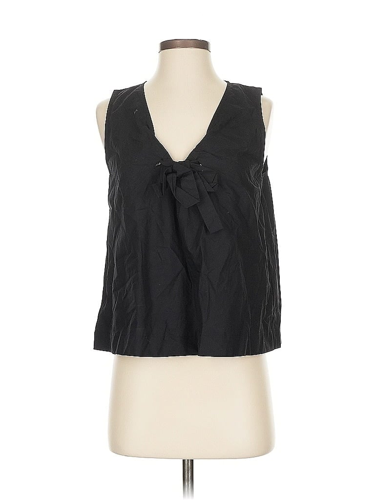 Pre-owned All:row Sleeveless Blouse In Black