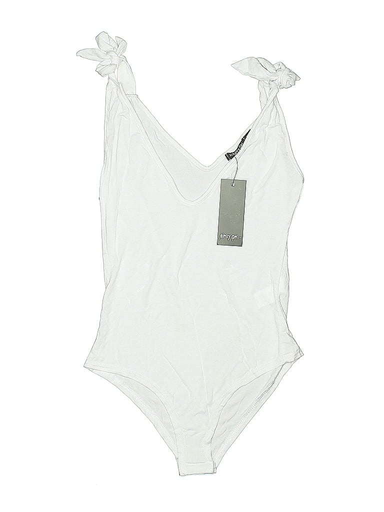 NASTY GAL INC. Pre-owned Bodysuit In White