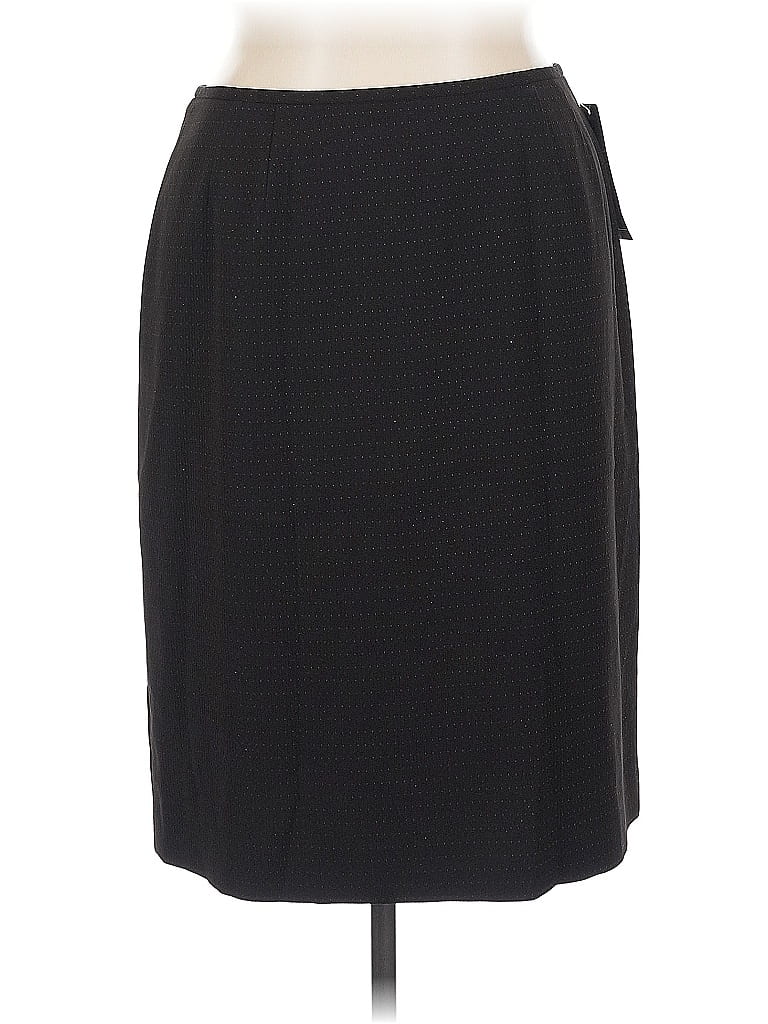 Pre-owned Collections For Le Suit Formal Skirt In Black