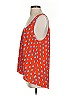 Current Affair Orange Sleeveless Blouse Size S - photo 5