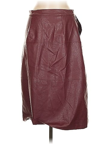 Böhme Faux Leather Skirt (view 2)