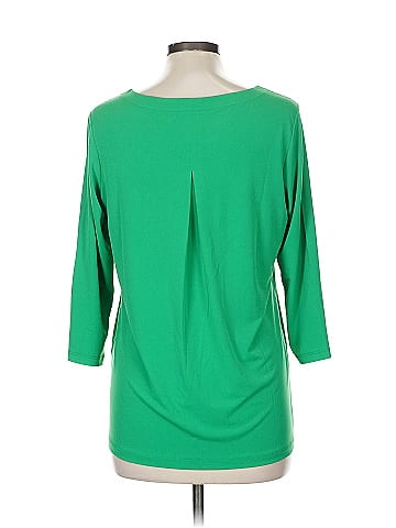 Susan Graver 3/4 Sleeve Top (view 2)