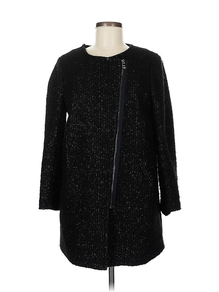 Click to view more detailed imagery on our partner's website Pre-owned Banana Republic Coat In Black