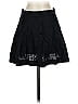 Kourt Solid Black Casual Skirt Size 2 - photo 1