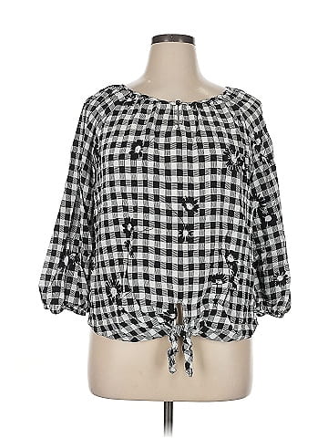 Allison Daley 3/4 Sleeve Blouse (view 1)