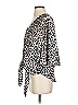 Unbranded 100% Polyester Animal Print Ivory 3/4 Sleeve Blouse Size S - photo 5