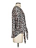 Unbranded 100% Polyester Animal Print Ivory 3/4 Sleeve Blouse Size S - photo 4