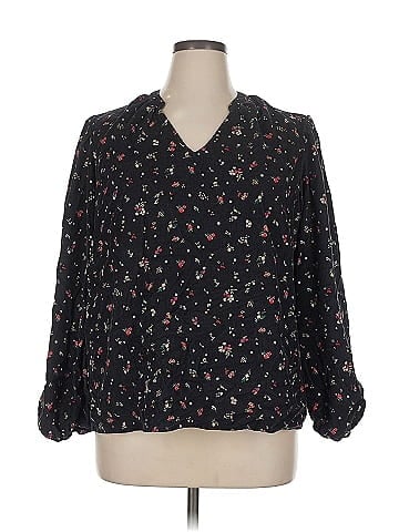 Time and Tru 3/4 Sleeve Blouse (view 1)