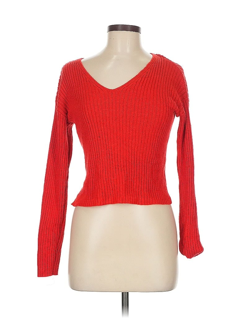 WILD FABLE Pre-owned Pullover Sweater In Red
