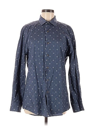 Bar III Long Sleeve Button-Down Shirt (view 1)