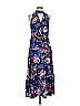 Sam Edelman 100% Polyester Tropical Blue Cocktail Dress Size 2 - photo 1