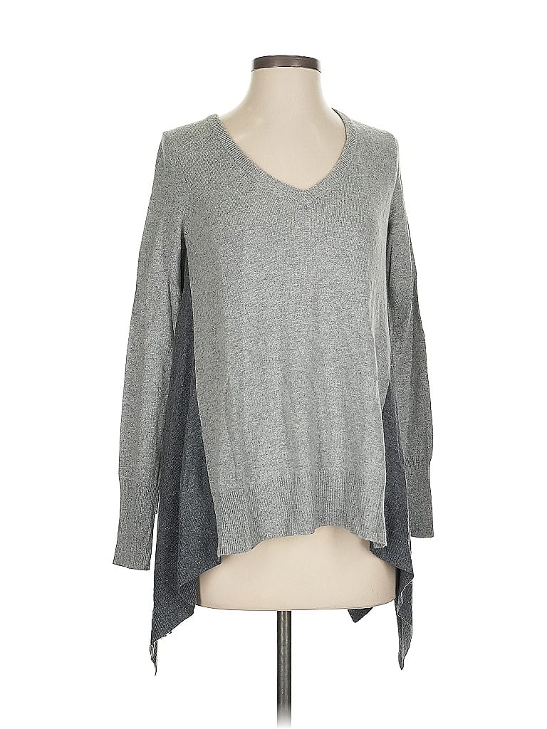 Pre-owned Acrobat Silk Pullover Sweater In Gray