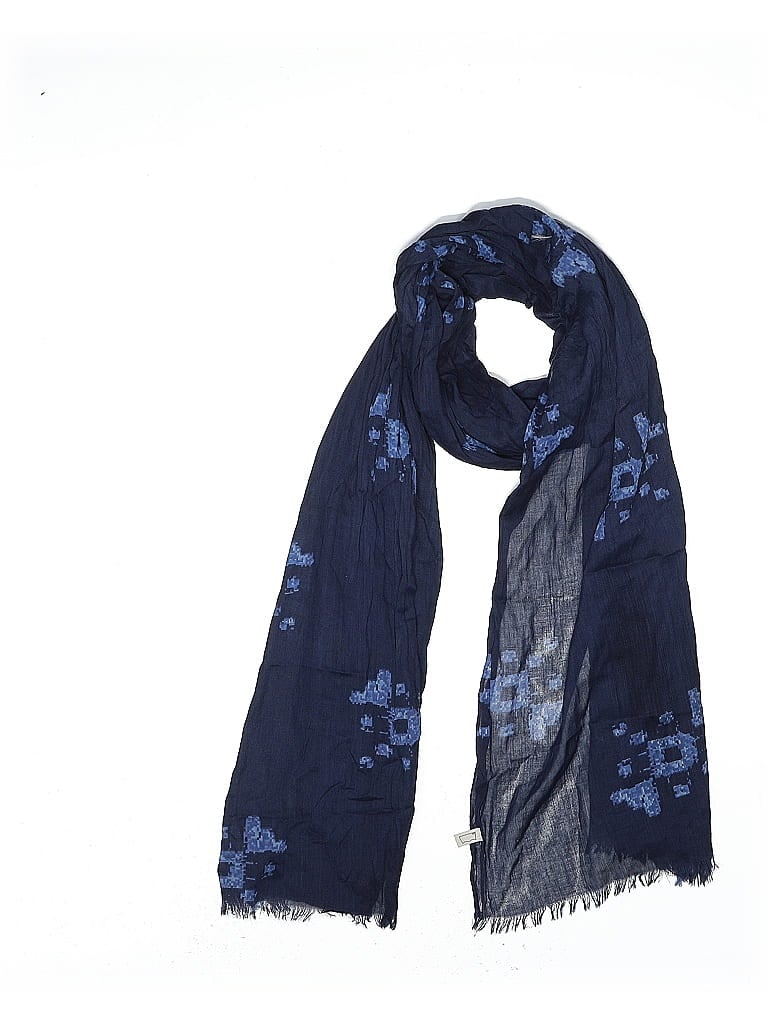 Pre-owned Unbranded Scarf In Blue