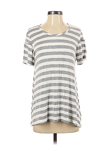 Hem & Thread Short Sleeve Top (view 1)