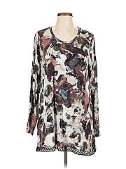 Logo By Lori Goldstein Long Sleeve Blouse