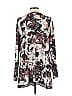 LOGO by Lori Goldstein Silver Long Sleeve Blouse Size L - photo 2
