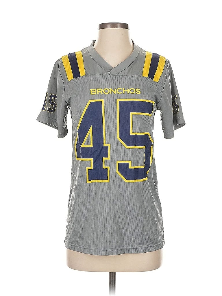 Pre-owned Synergy Short Sleeve T-shirt In Gray