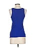 Express 100% Polyester Blue Sleeveless Top Size XS - photo 2