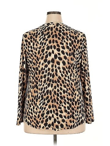 INC International Concepts Long Sleeve Blouse (view 2)