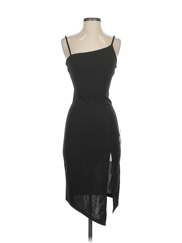 Pre-owned Lulus Cocktail Dress In Black