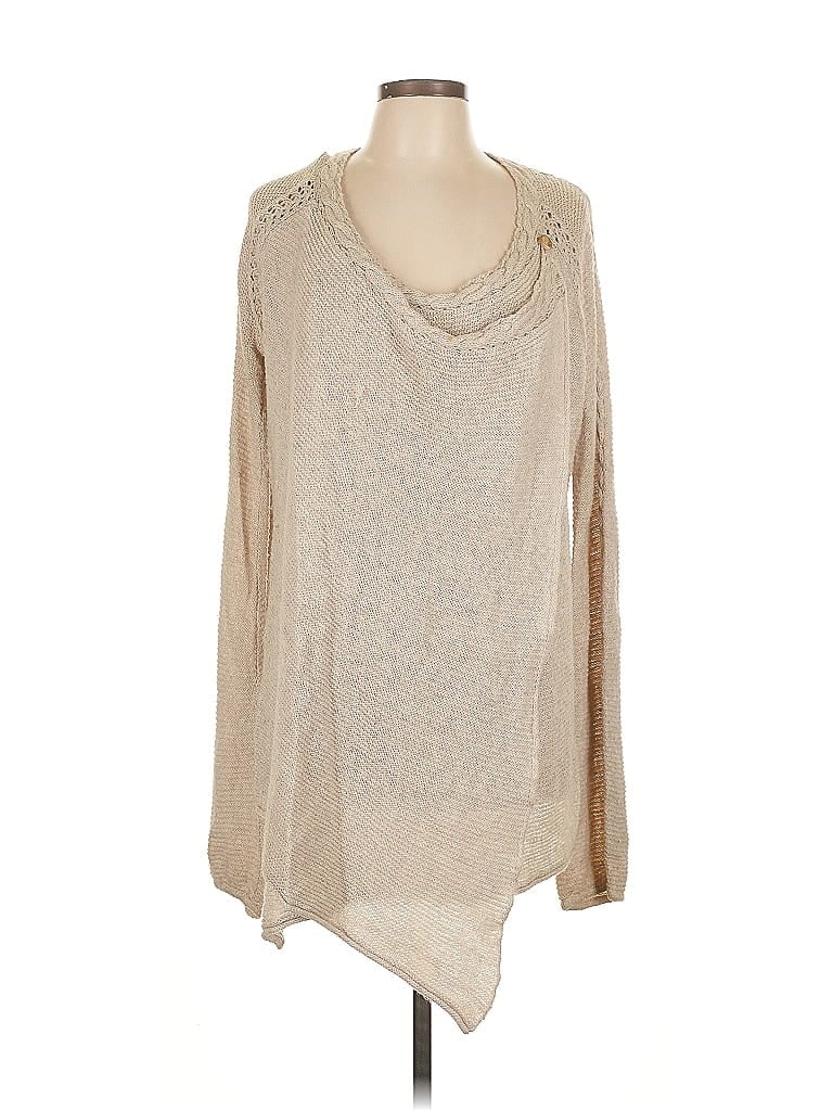 Pre-owned Splendid Pullover Sweater In Brown