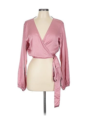 WAYF Long Sleeve Blouse (view 1)