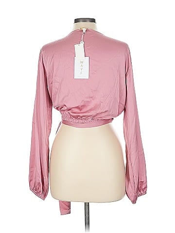 WAYF Long Sleeve Blouse (view 2)
