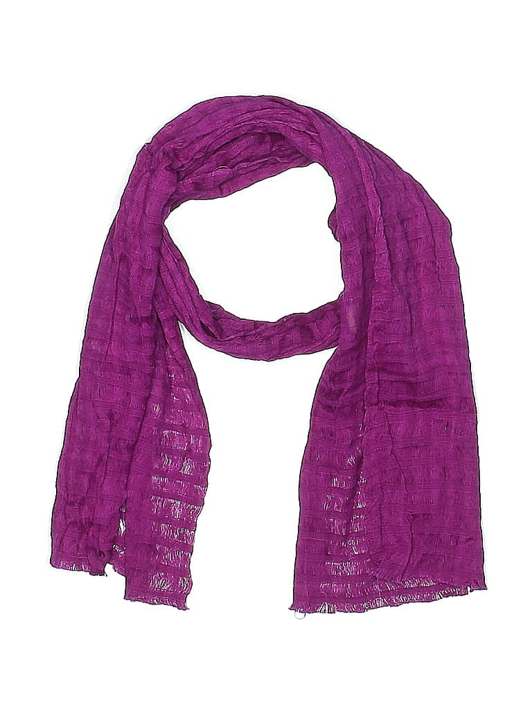 Pre-owned Unbranded Scarf In Purple